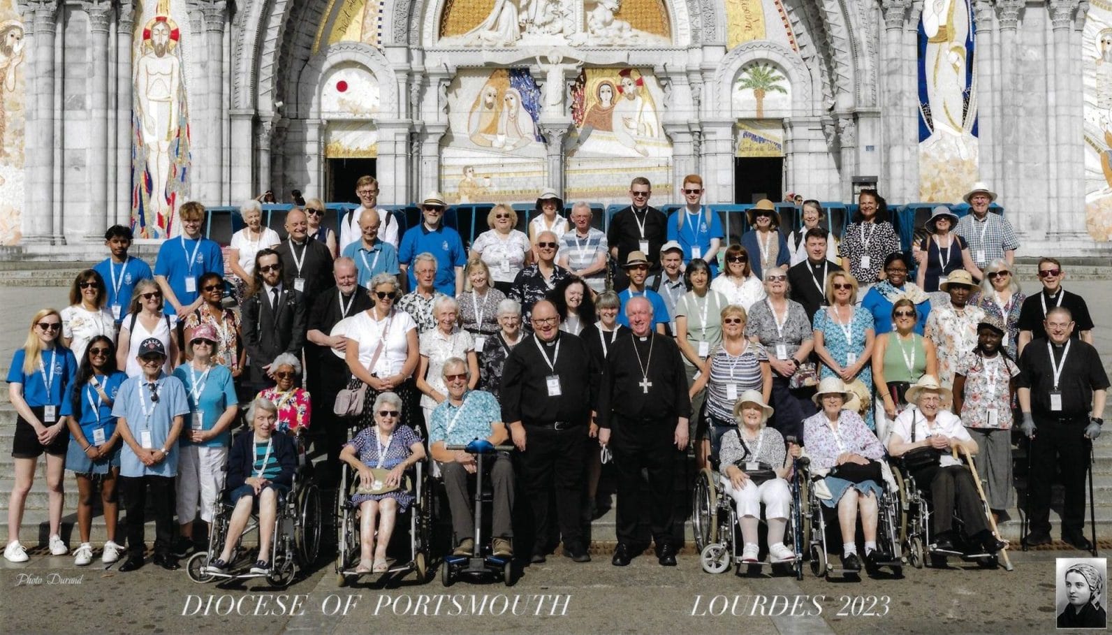 2023 Lourdes Portsmouth Pilgrimage Group Photo 2023 Lourdes Portsmouth Pilgrimage Group Photo