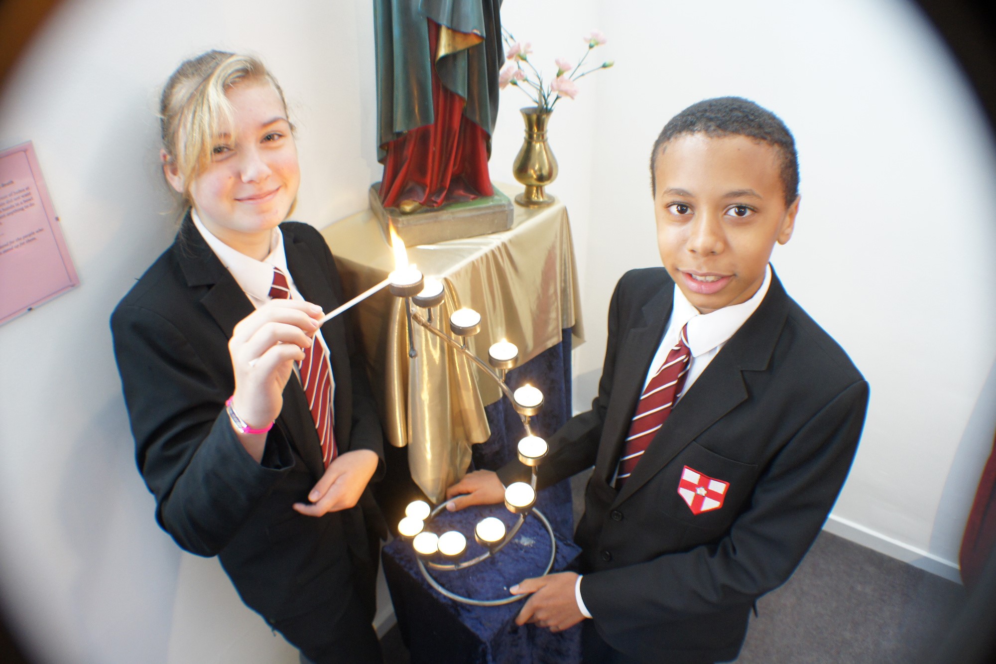 Students at Prayer 2